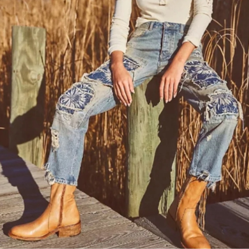 Free people desert rose jeans
